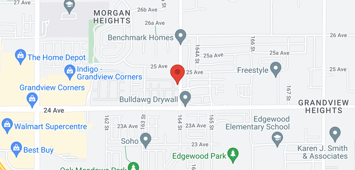 map of 30 2469 164 TH STREET